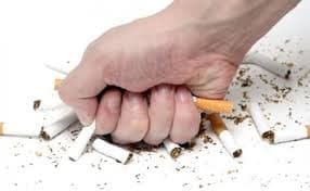 image of a crushed cigarette symbolizing quitting smoking